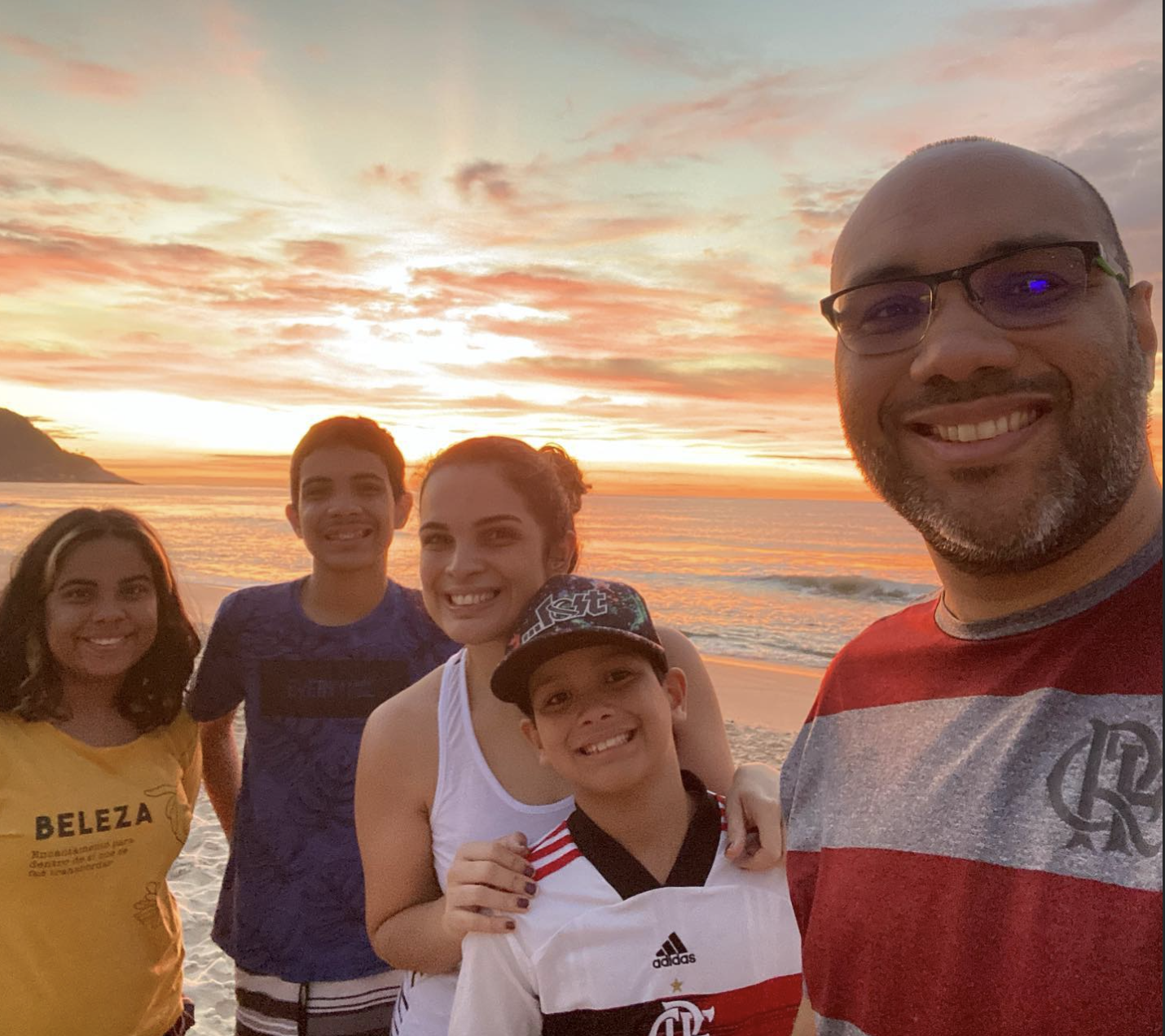Família de Jonas e Mariana